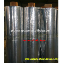 Aluminum foil butyl sealing tape protection for Gas steel pipe